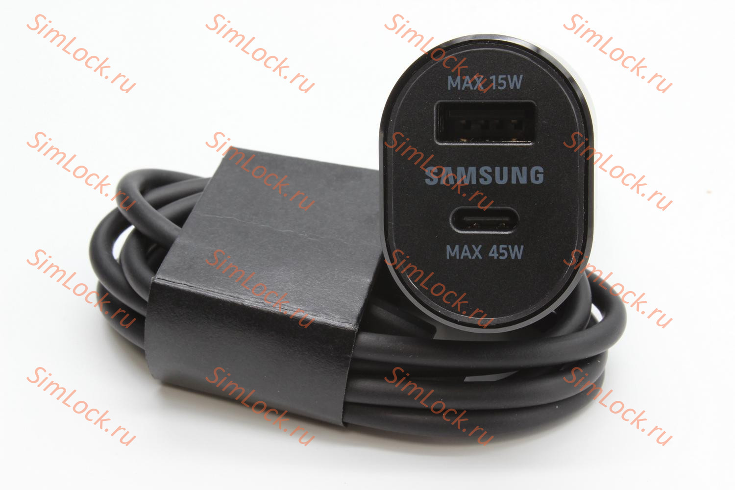 АЗУ Samsung EP-L5300 A+C 45W+15W + кабель Type-C - Type-C, оригинал