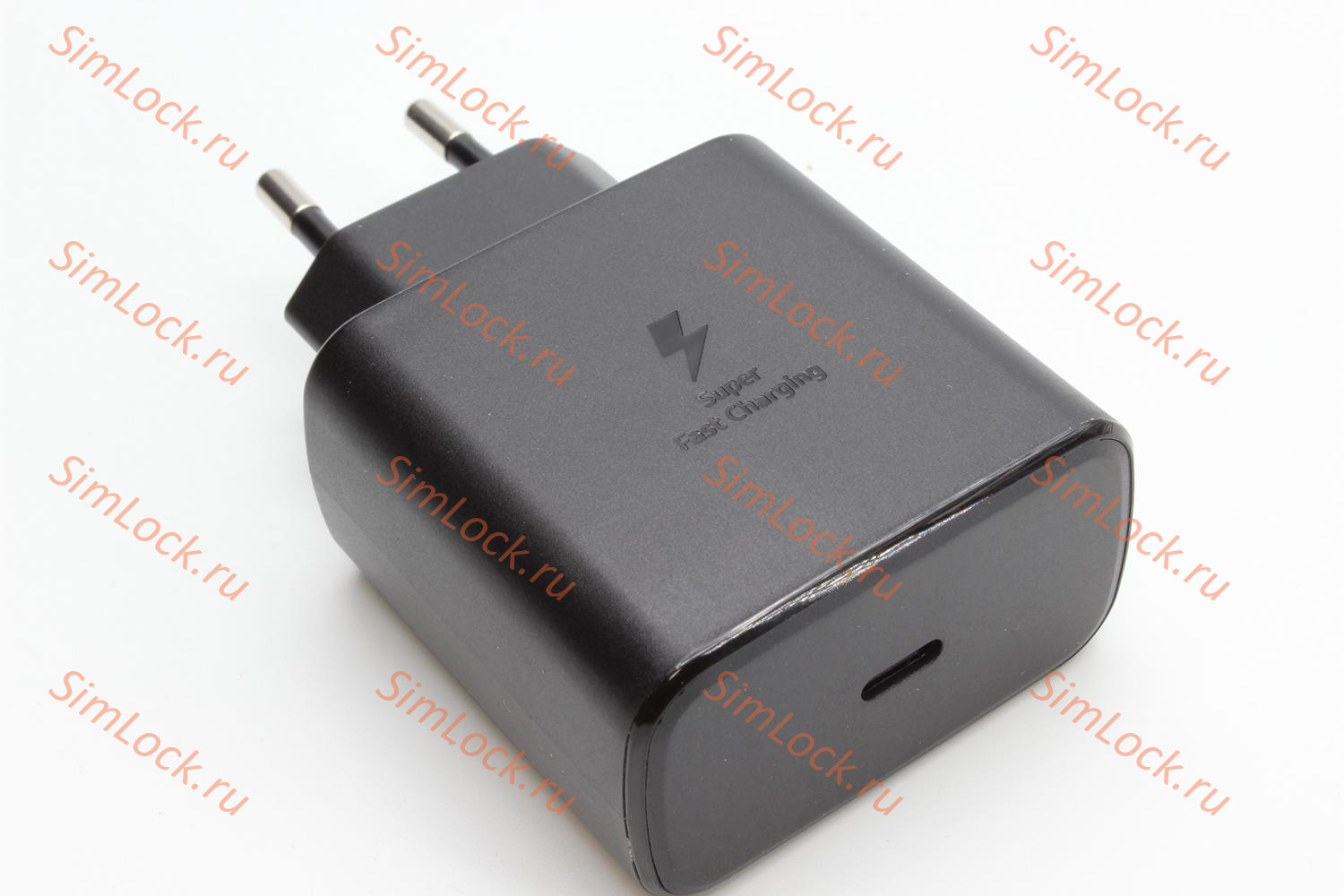 СЗУ Samsung EP-TA845 45W + кабель EP-DN975 Type-C - Type-C, черное, оригинал