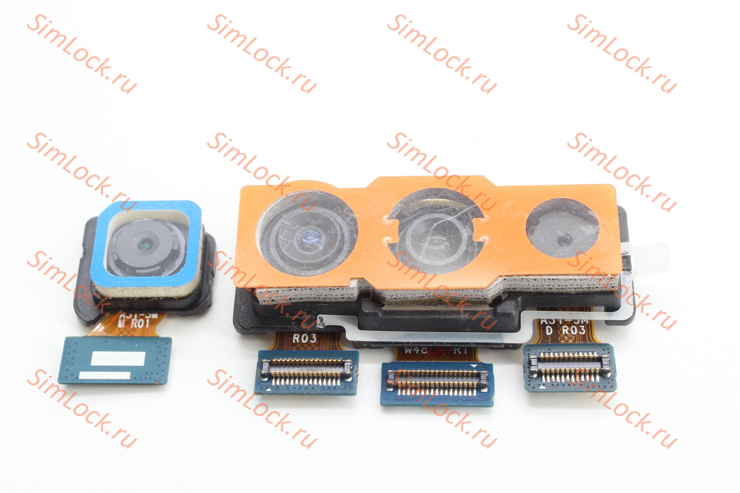 Камера задняя Samsung A315 Galaxy A31 (4 шт: 48MP, 8MP, 5MP, 5MP), снята с нового телефона