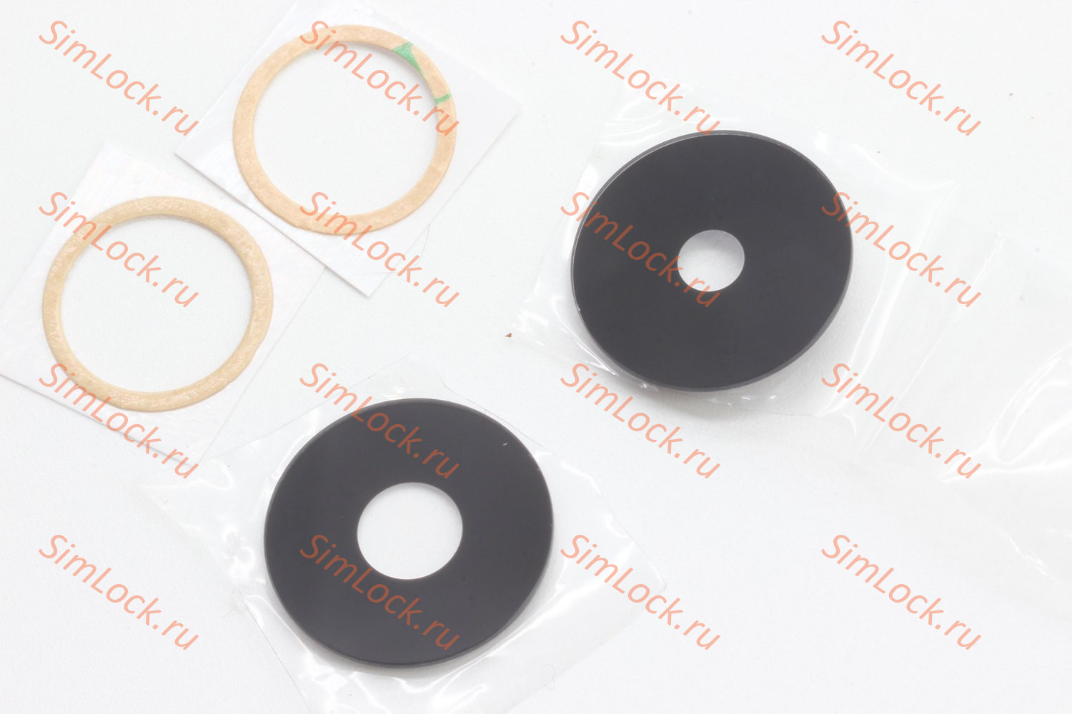 Стекло камеры Realme 10 4G (RMX3630) 2 шт, черное