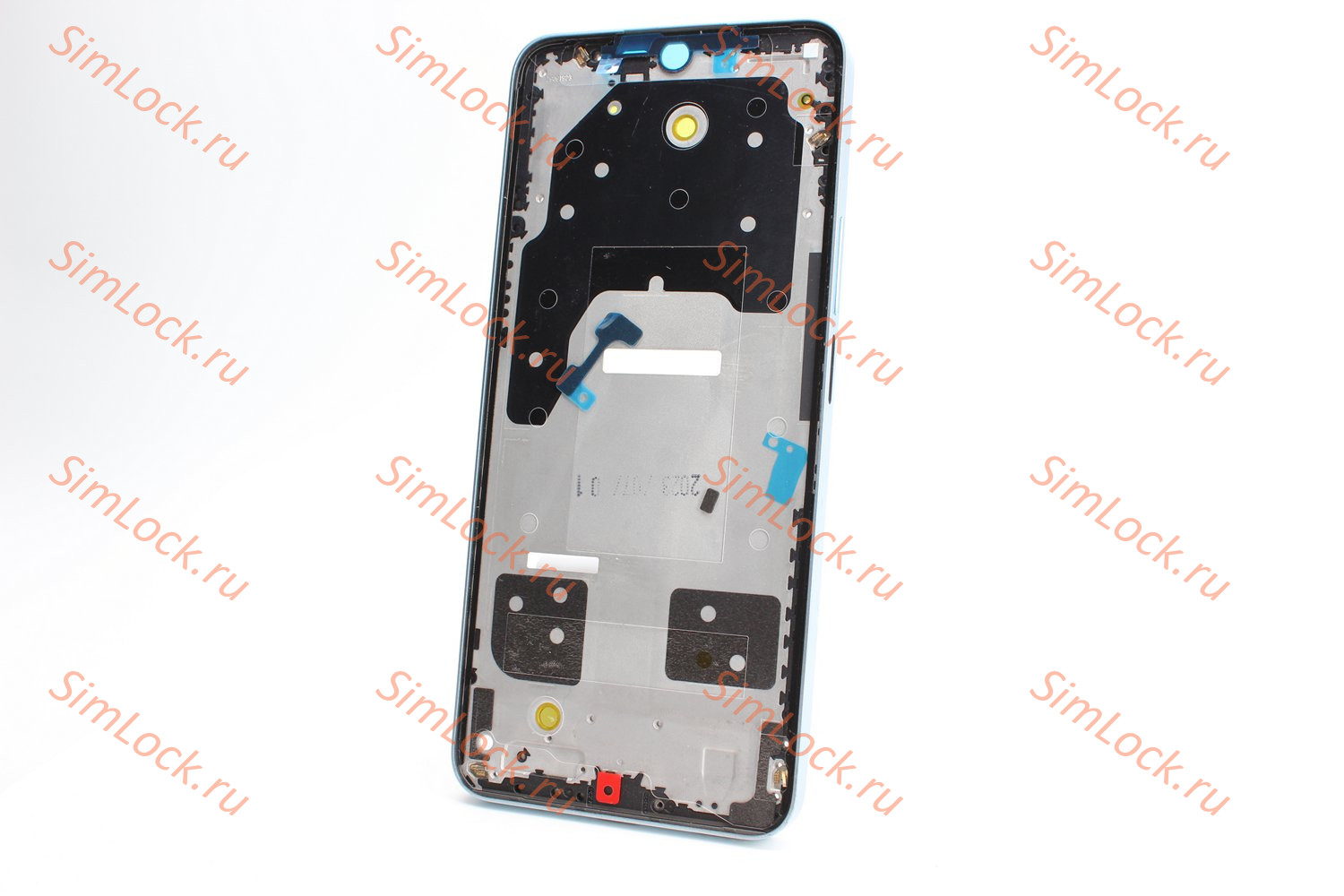 Рамка дисплея Honor X8a (CRT-LX1), Honor 90 Lite (CRT-NX1), серебро, оригинал