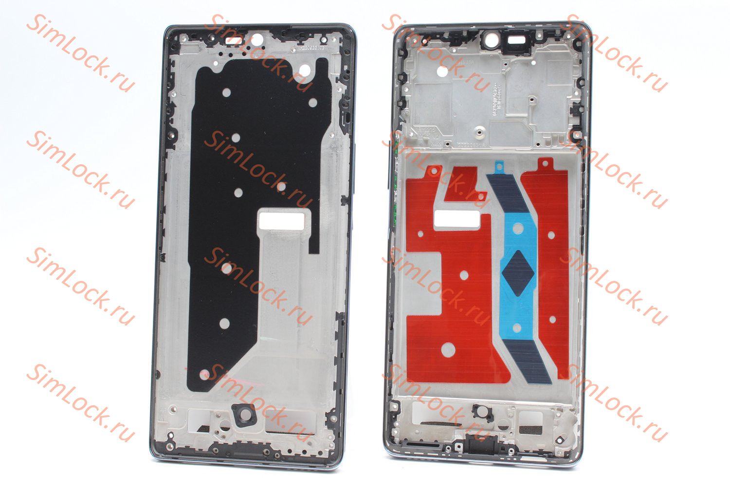 Рамка дисплея Honor X9a (5109ALXQ, RMO-NX1), серебро (мерцающий лед), К-1