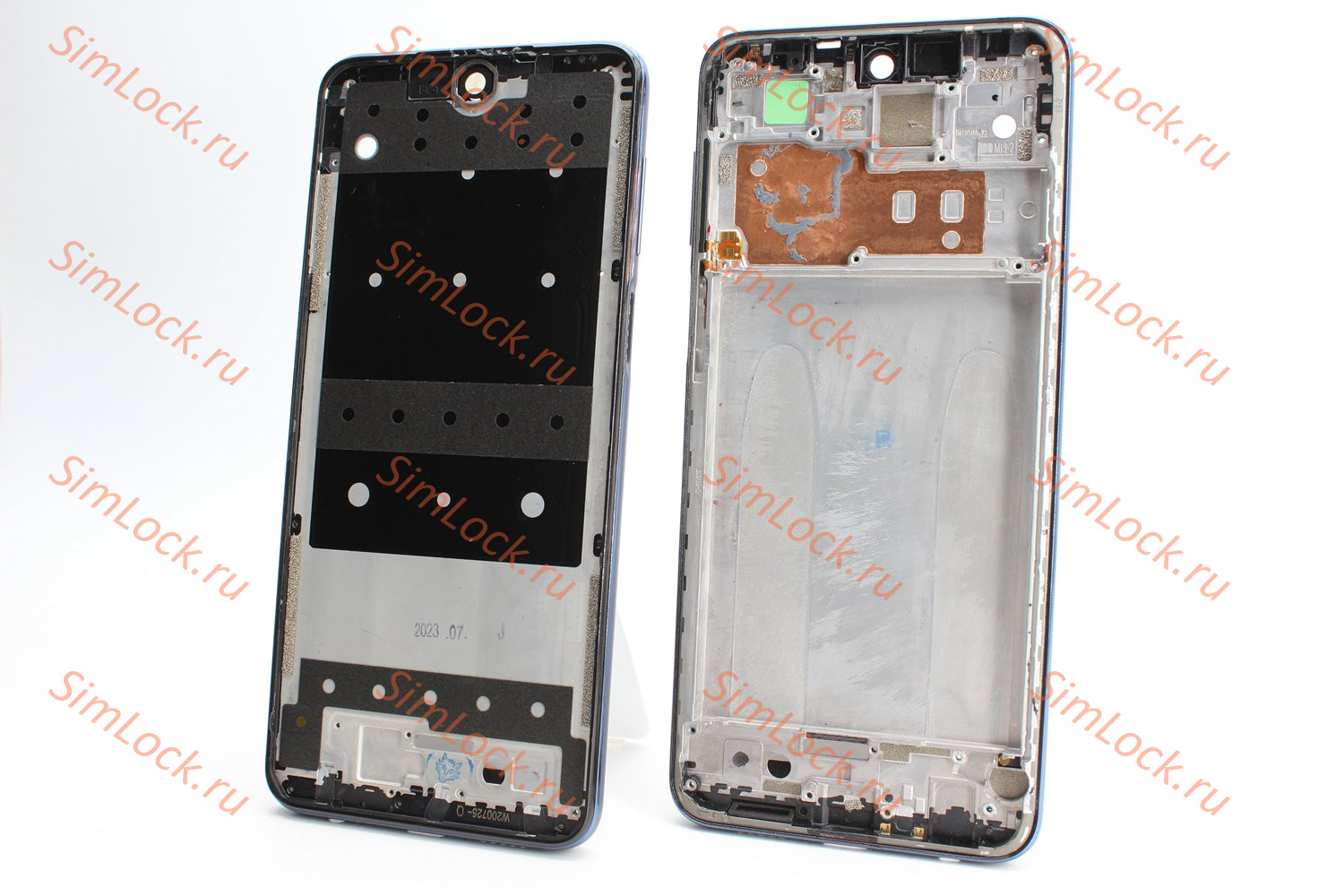 Рамка дисплея Xiaomi Redmi Note 9S, синий, К-1