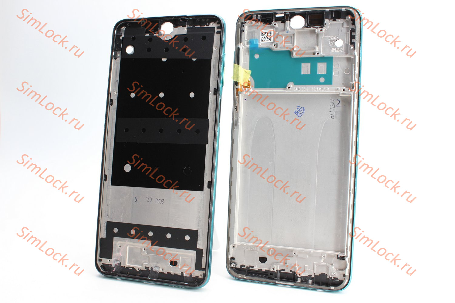 Рамка дисплея Xiaomi Redmi Note 9S, зеленый, К-2