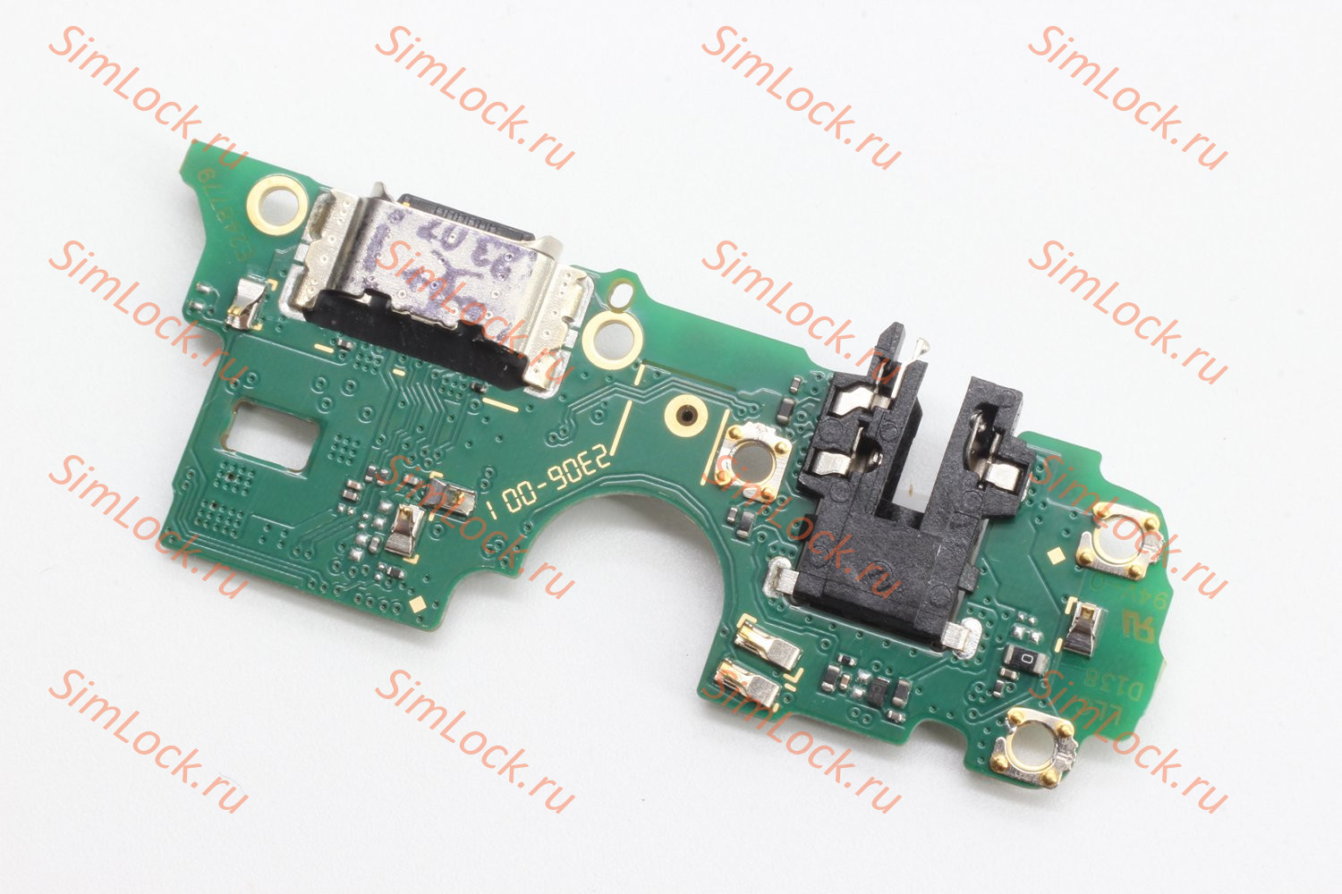 Нижняя плата (шлейф) Oppo A55 5G (PEMM00, PEMM20, PEMT00, PEMT20), A93 5G (PCGM00, PEHM00) с разъемом зарядки, К-1
