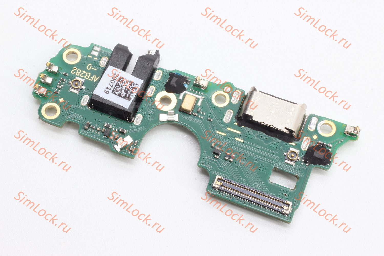 Нижняя плата (шлейф) Oppo A55 5G (PEMM00, PEMM20, PEMT00, PEMT20), A93 5G (PCGM00, PEHM00) с разъемом зарядки, К-1