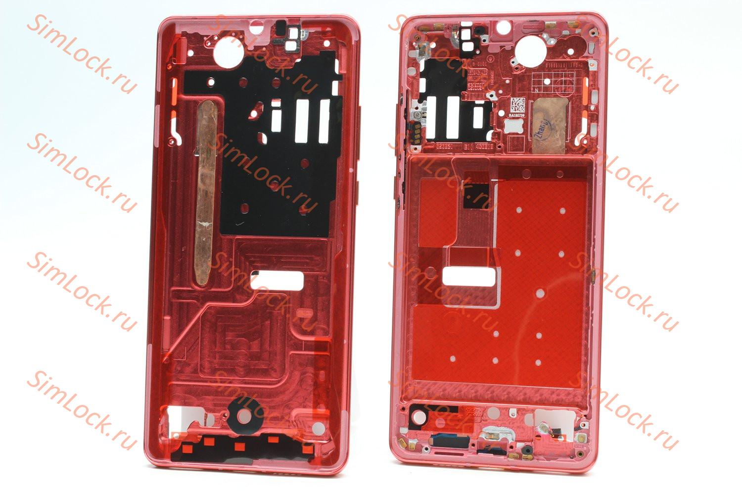 Рамка дисплея Huawei P30 Pro (VOG-L29), красный, К-1