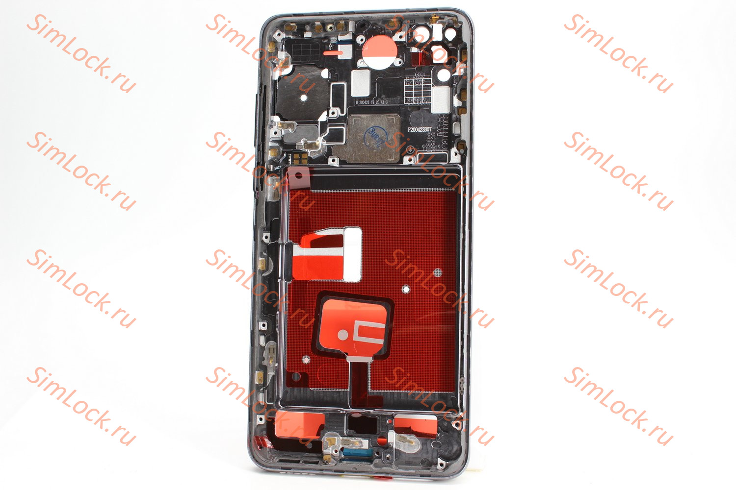 Рамка дисплея Huawei P40 (ANA-NX9), черный, К-1
