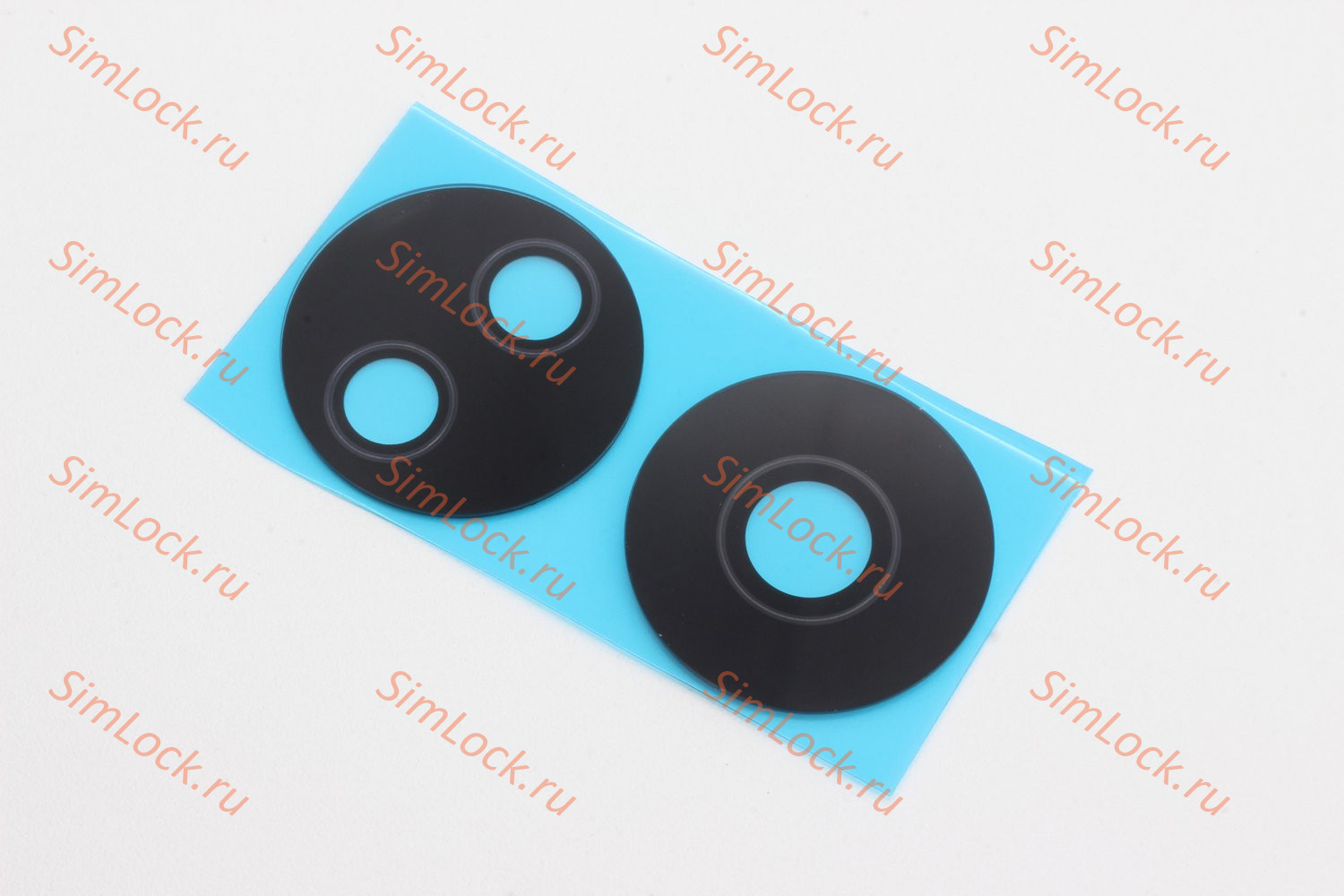 Стекло камеры Honor X7a (RKY-LX1) 2 шт, черное