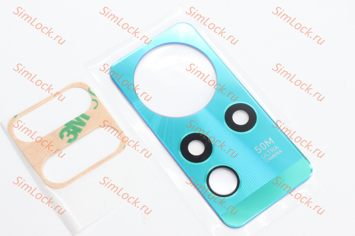 Стекло камеры Infinix Note 11 (X663B), Note 12 G88 (X663D), зеленая панель без стекла основной камеры