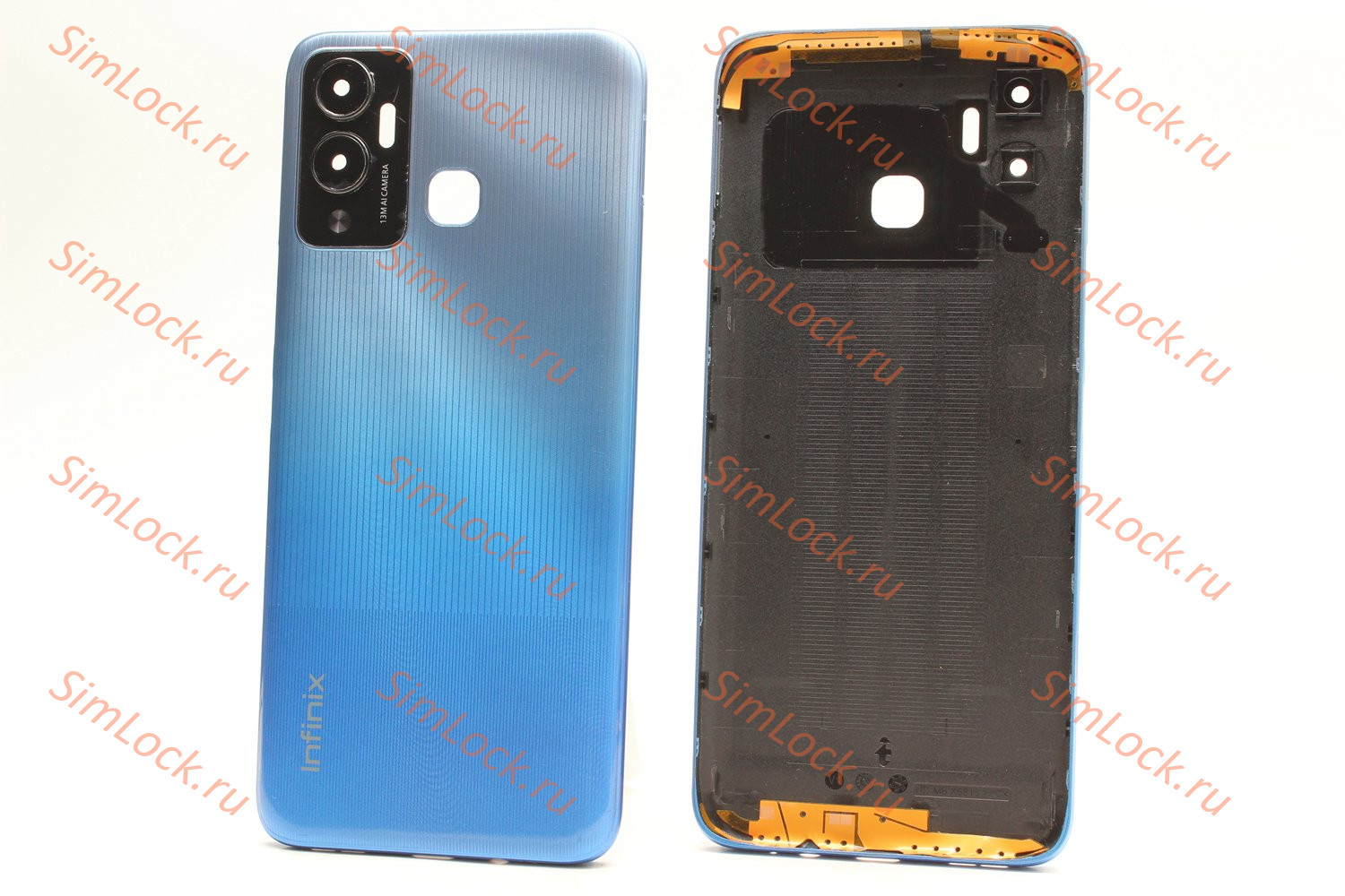 Задняя крышка Infinix Hot 12 Play (X6816D), синий, К-2