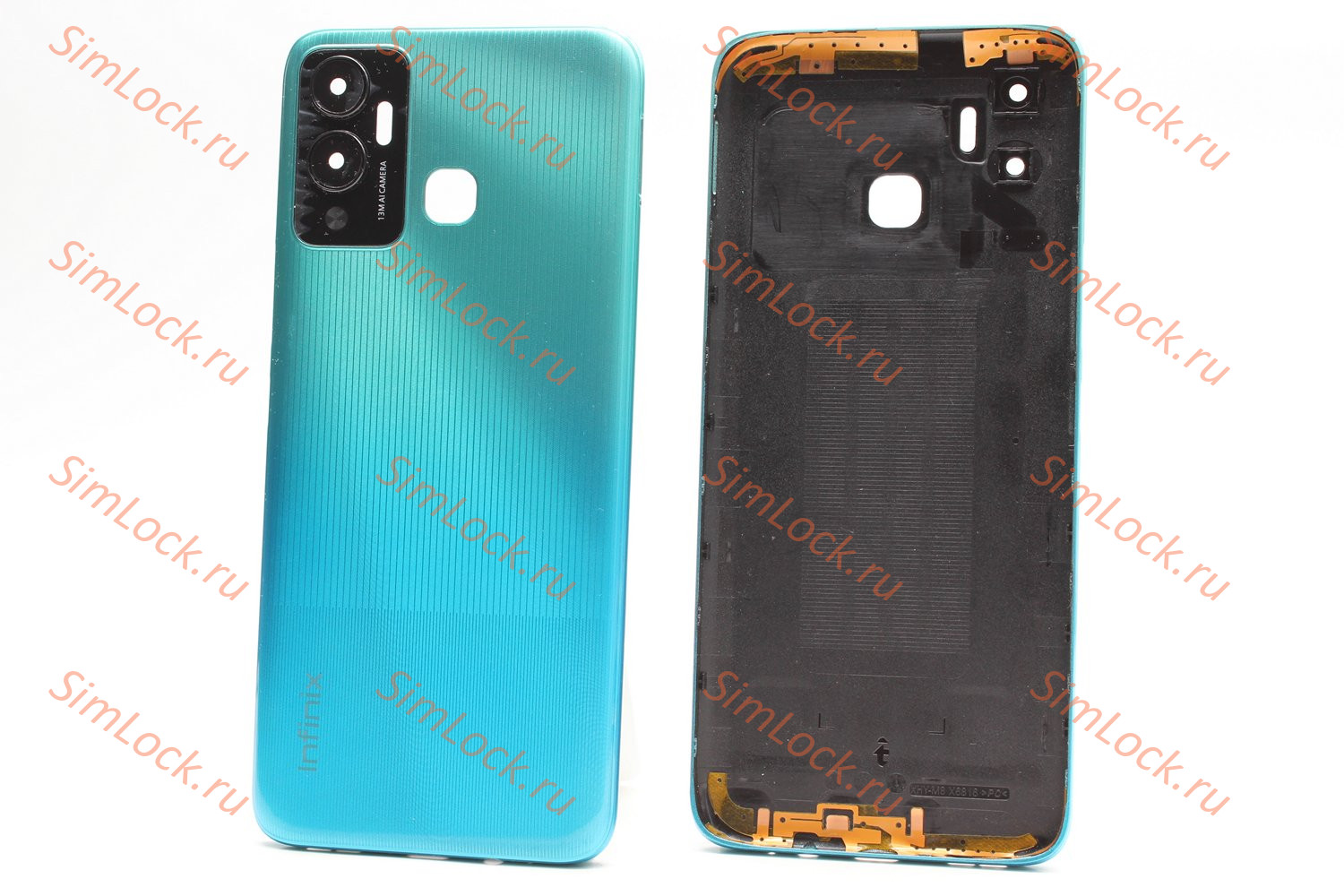 Задняя крышка Infinix Hot 12 Play (X6816D), зеленый, К-2