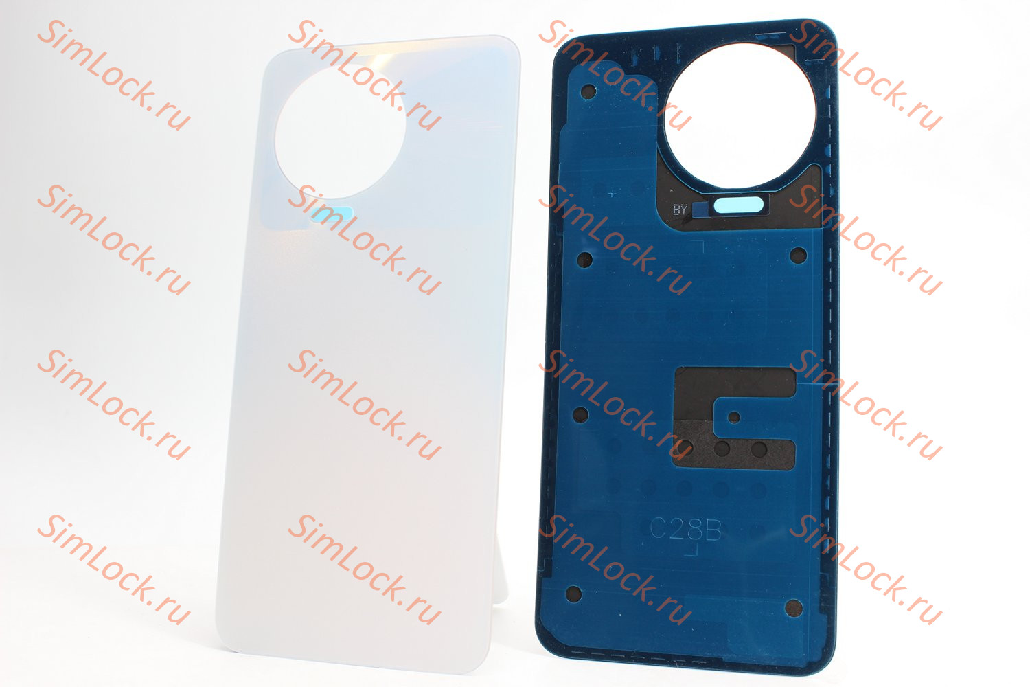 Задняя крышка Infinix Note 12 2023 G99 (X676С), Note 12 Pro (X676B), белый, оригинал