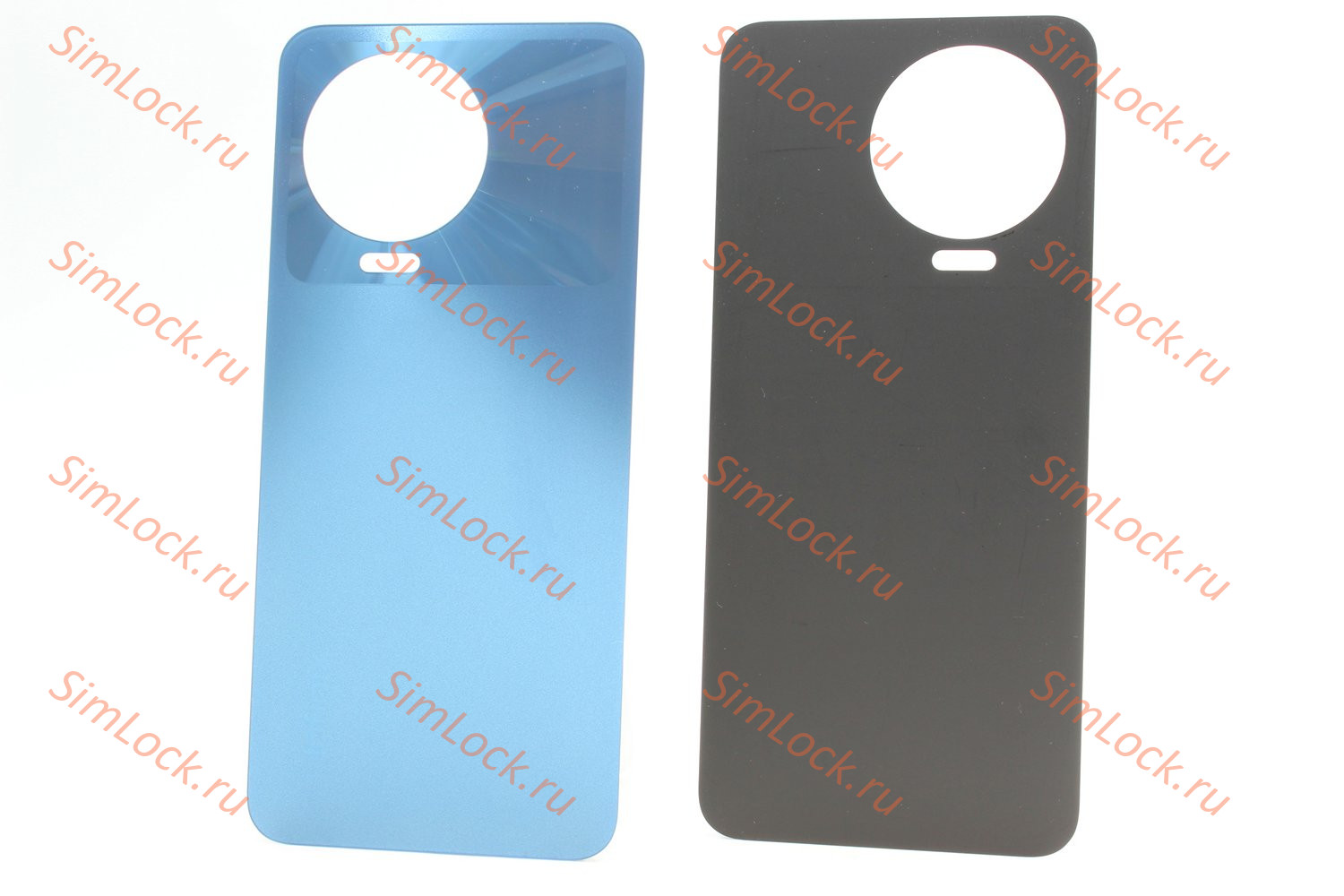 Задняя крышка Infinix Note 12 2023 G99 (X676С), Note 12 Pro (X676B), голубой, К-1