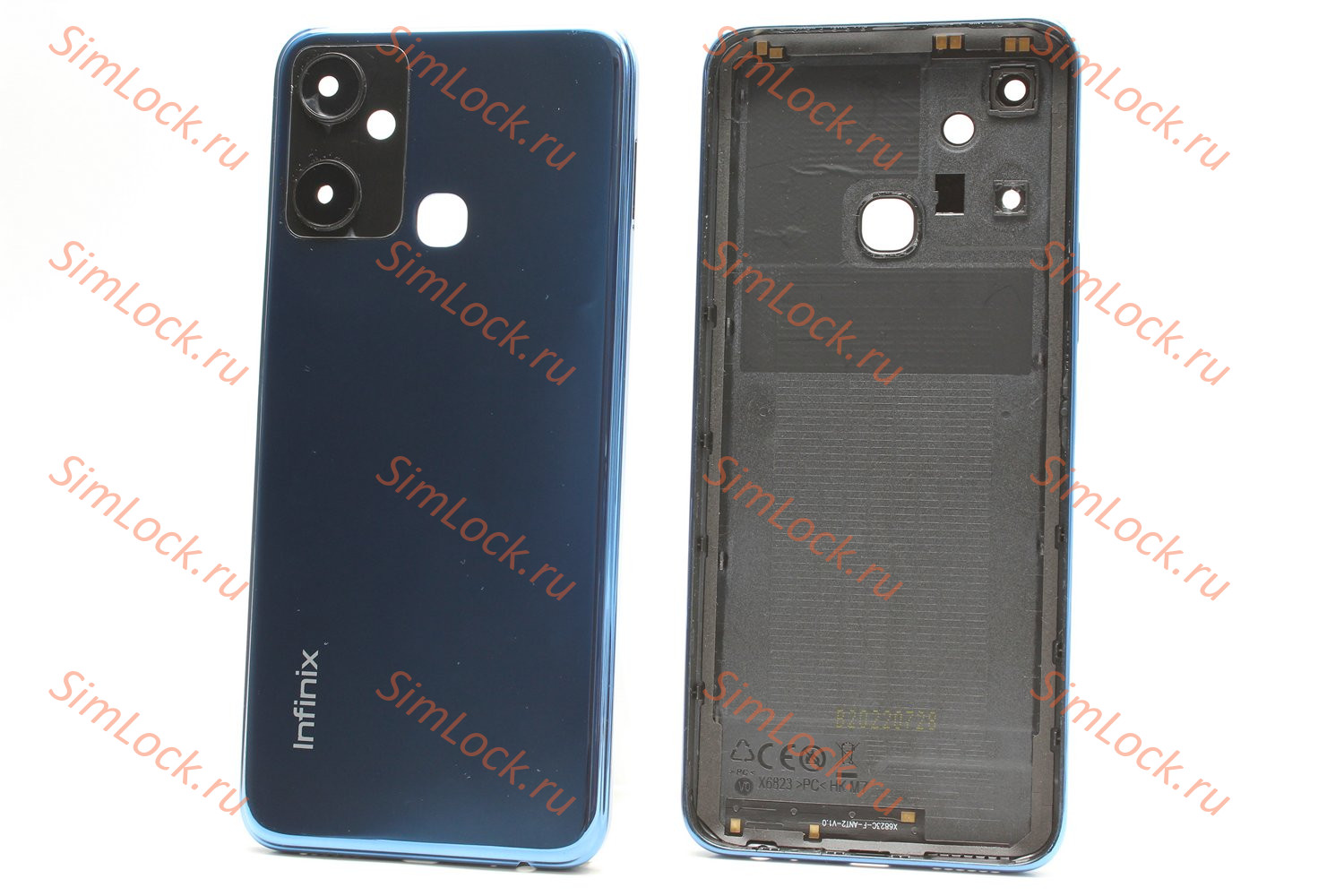Задняя крышка Infinix Smart 6 Plus (X6823), синий, К-1