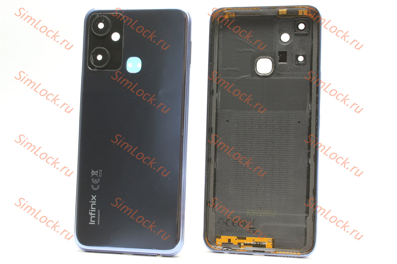 Задняя крышка Infinix Smart 6 Plus (X6823), фиолетовый, К-1