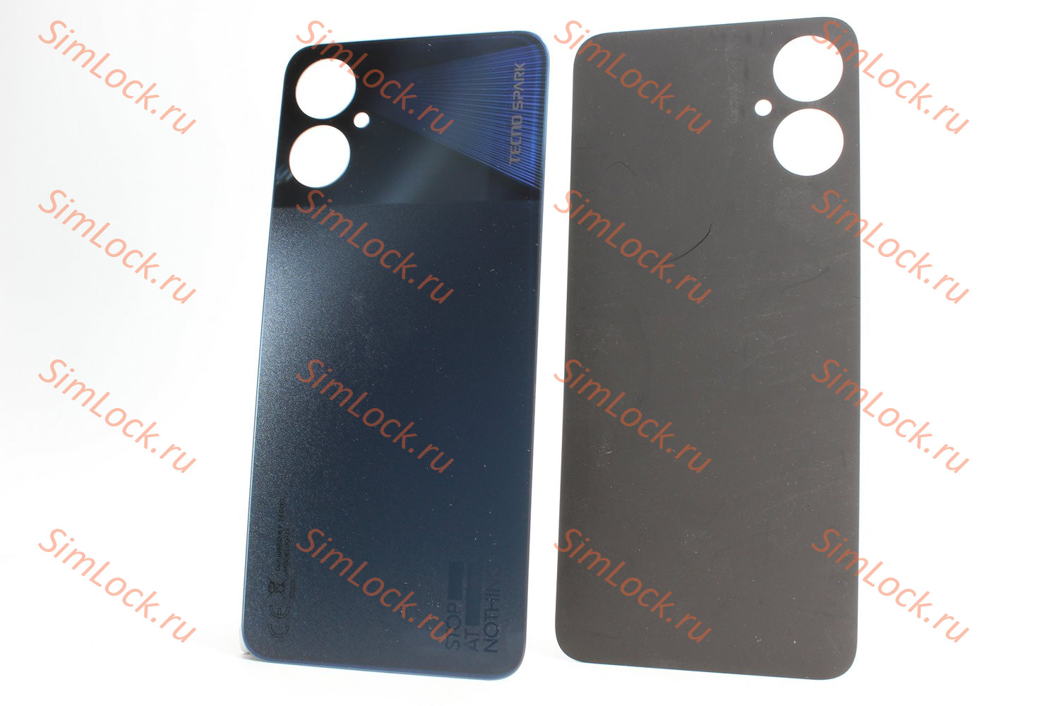 Задняя крышка Tecno Spark 9 Pro (KH7n), черный, К-1