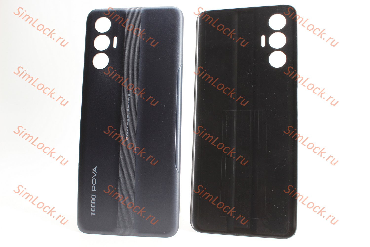 Задняя крышка Tecno Pova 3 (LF7N), черный, К-2