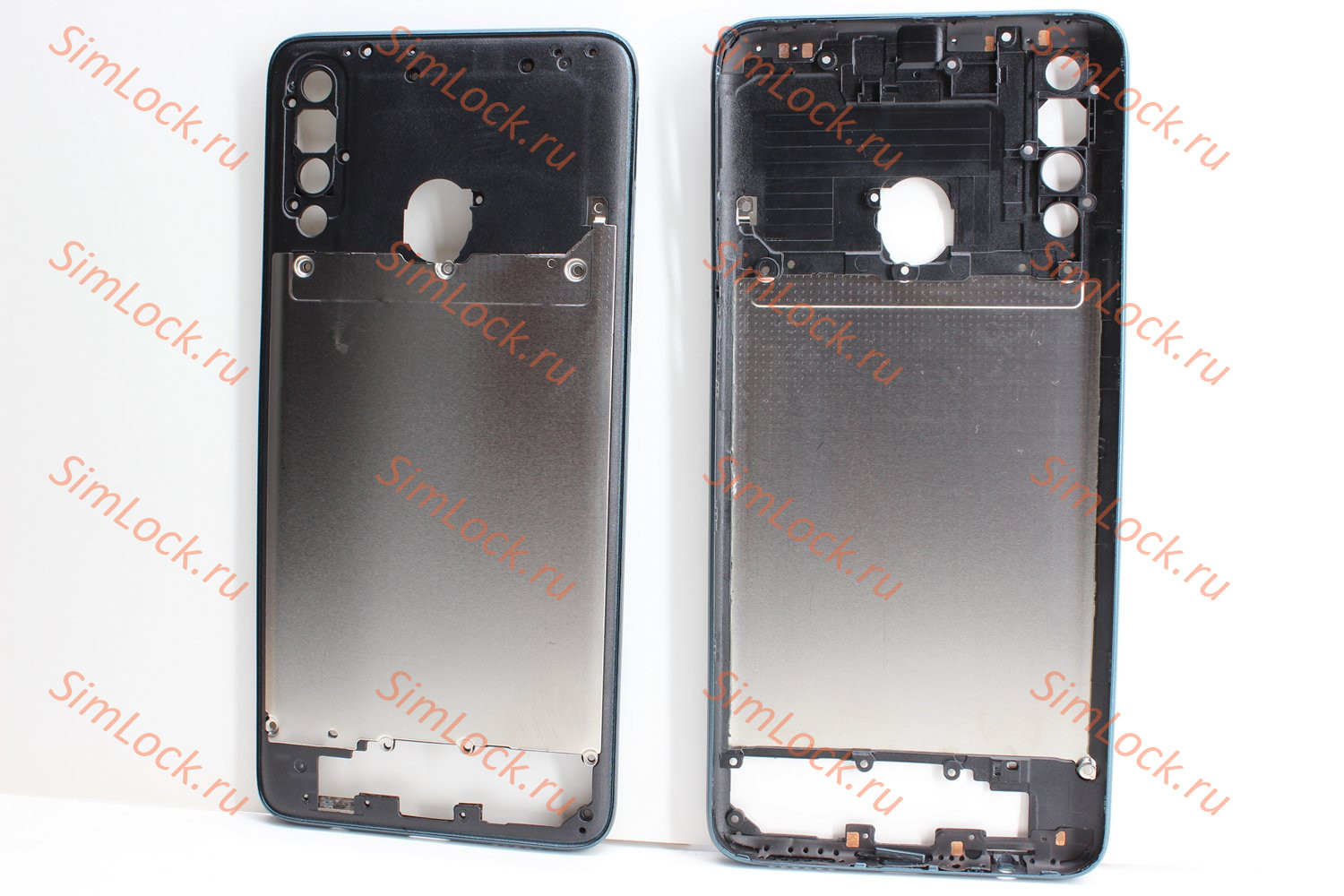 Средняя часть корпуса Samsung A207 Galaxy A20s, зеленый, К-2