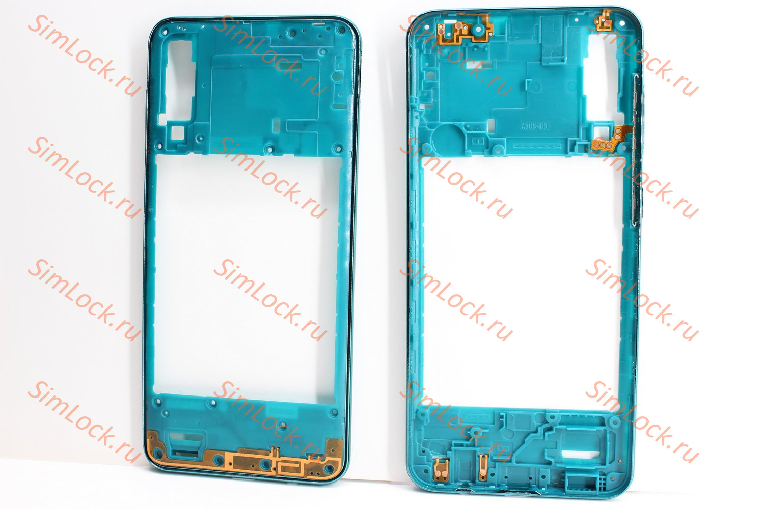Средняя часть корпуса Samsung A307 Galaxy A30s, зеленый, К-2