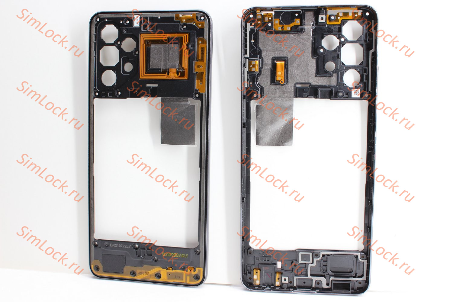 Средняя часть корпуса Samsung A325 Galaxy A32, черный, К-1