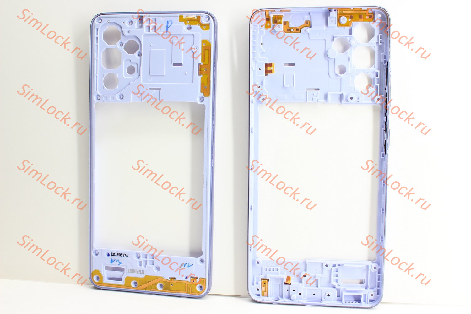 Средняя часть корпуса Samsung A325 Galaxy A32, фиолетовый, К-2