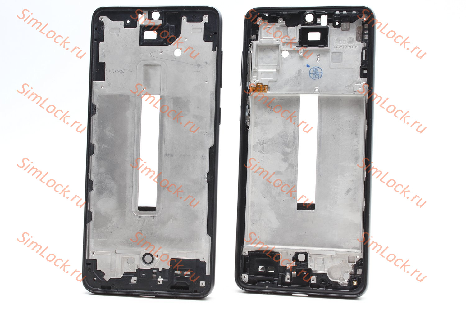 Рамка дисплея Samsung A336B Galaxy A33, черный, К-2
