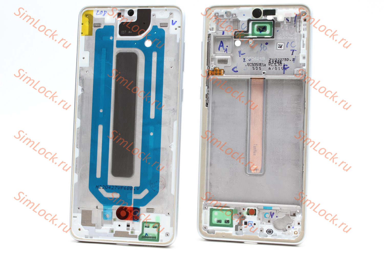 Рамка дисплея Samsung A336B Galaxy A33, белый, К-1