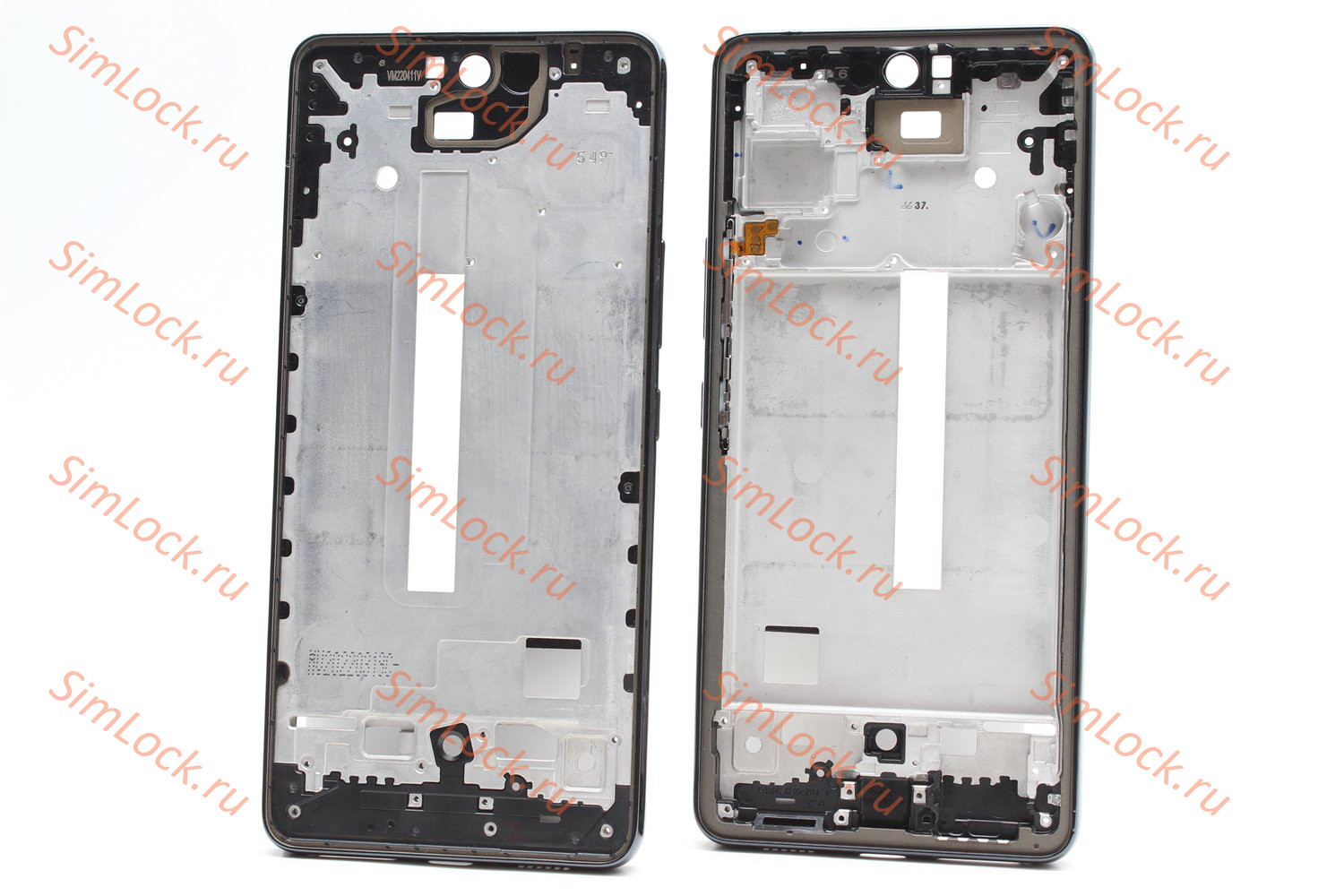 Рамка дисплея Samsung A536E Galaxy A53, черный, К-2