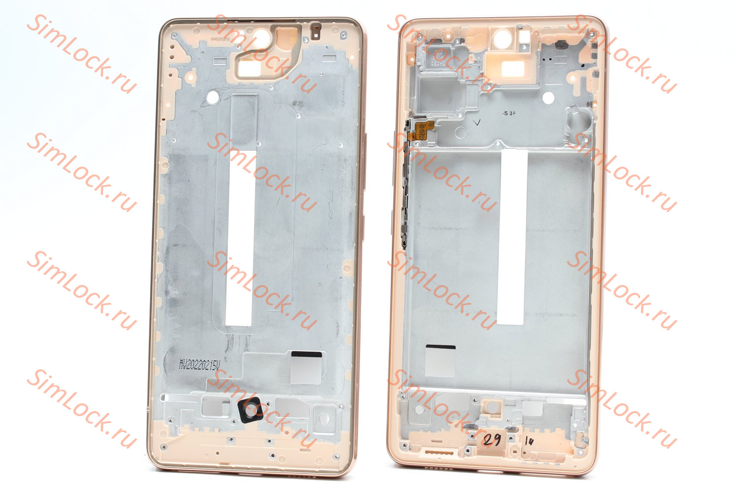 Рамка дисплея Samsung A536E Galaxy A53, оранжевый, К-2