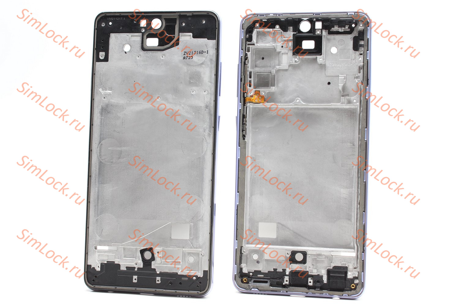 Рамка дисплея Samsung A725 Galaxy A72, фиолетовый, К-2