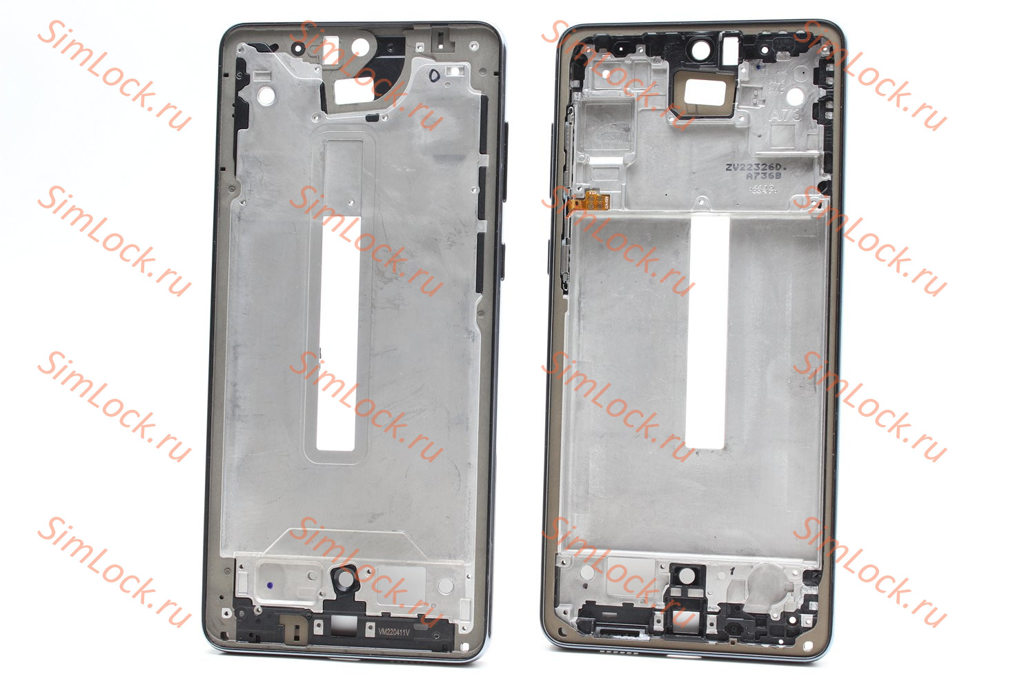 Рамка дисплея Samsung A736 Galaxy A73, серый, К-2