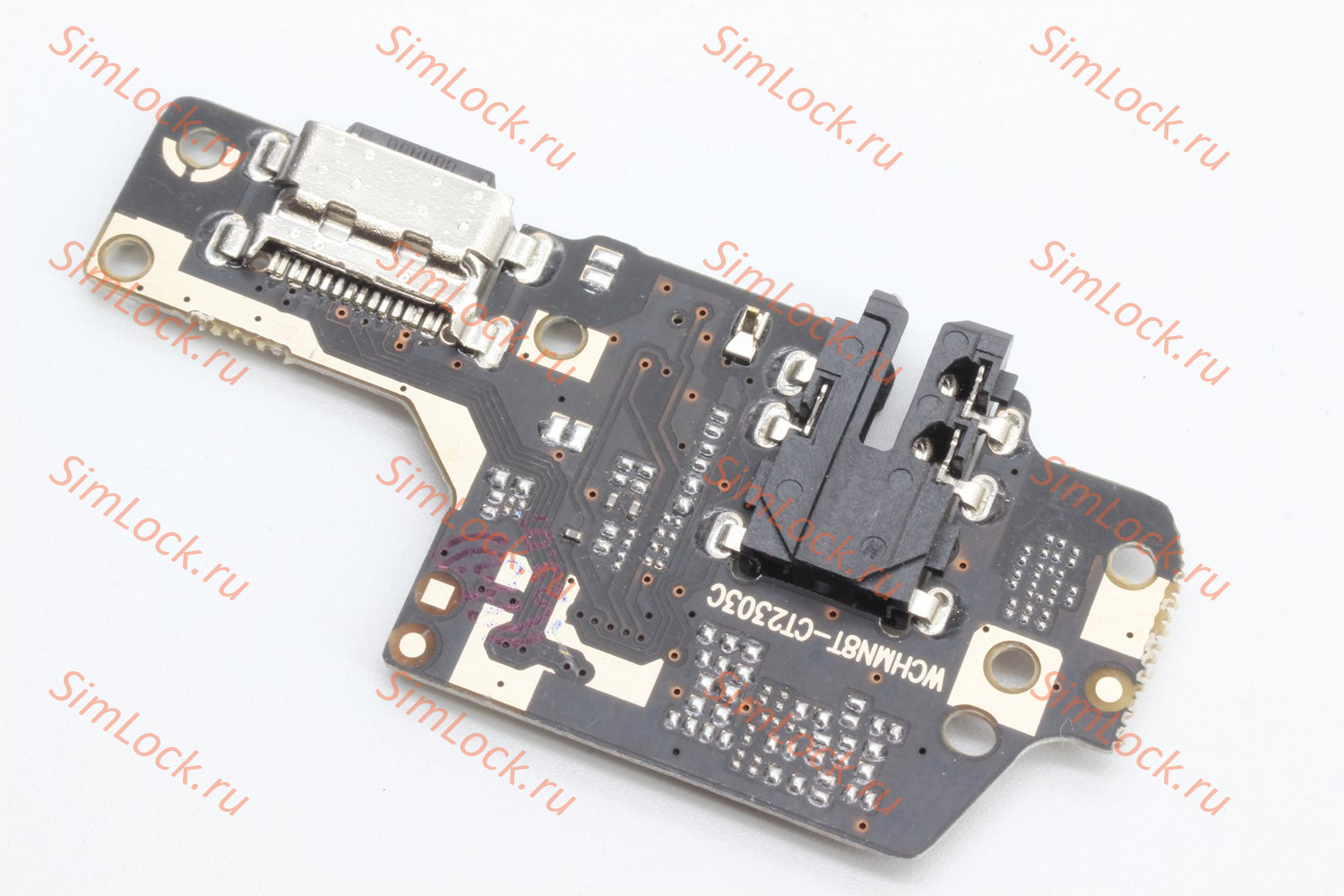 Нижняя плата (шлейф) Xiaomi Redmi Note 8T с разъемом зарядки, К-3