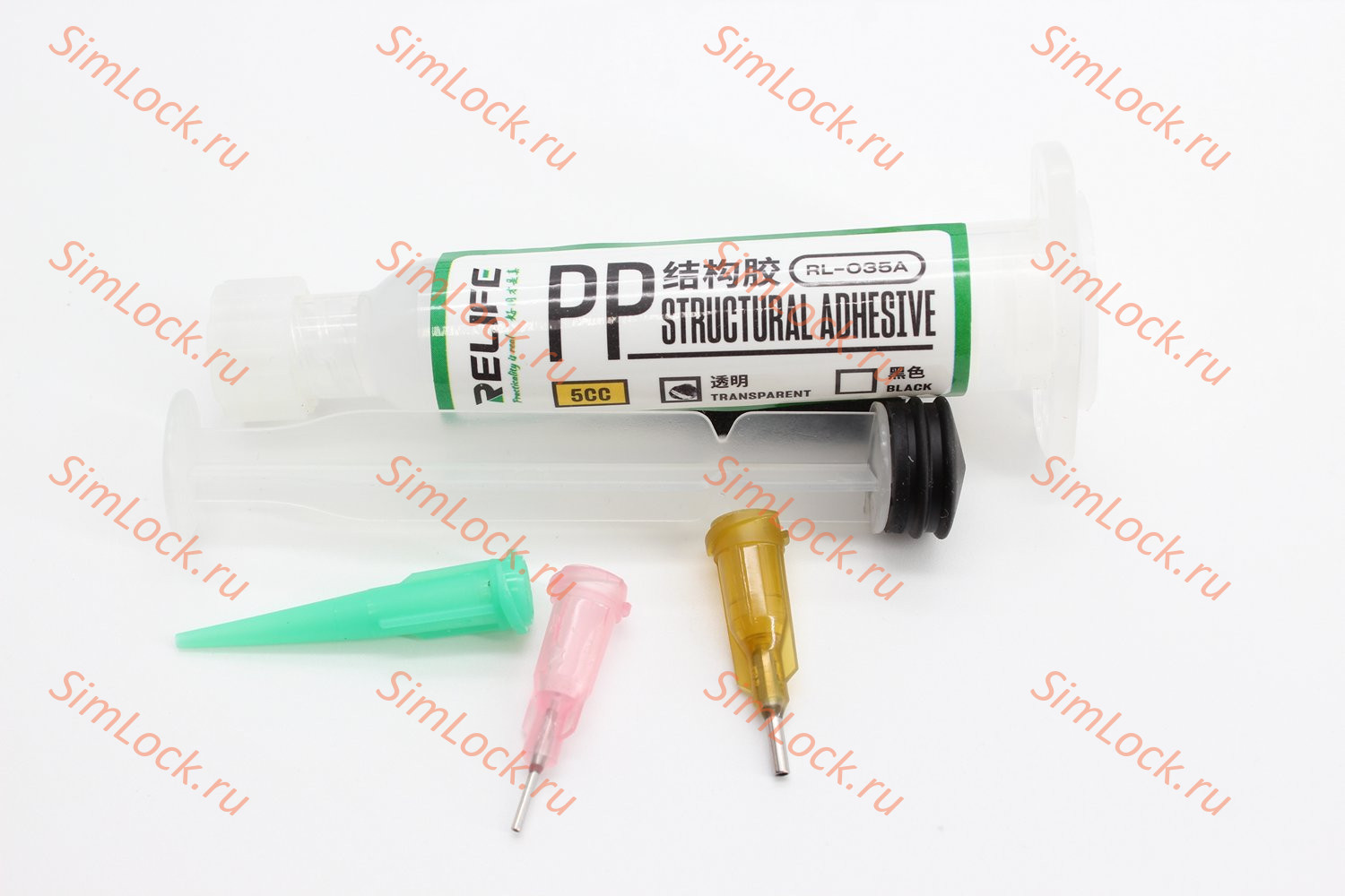 Клей герметик Relife RL-035A для склейки дисплев с рамкой и задних крышек, 5 мл, белый