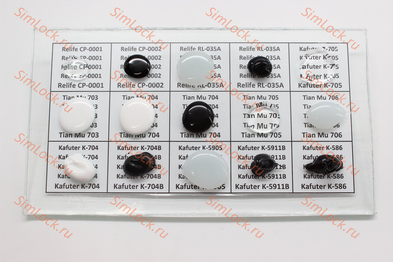 Клей герметик Kafuter K-705 силиконовый, -60 +250C, сверхтекучий, 45г, прозрачный