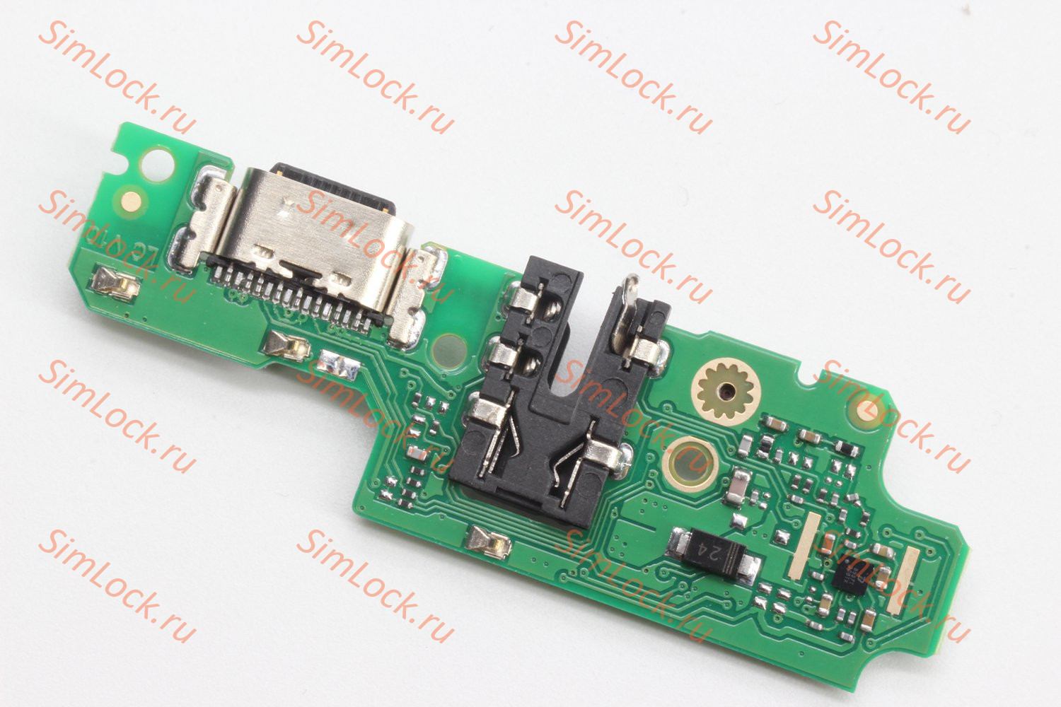 Нижняя плата (шлейф) Infinix Hot 12 Play (X6816D) с разъемом зарядки, К-1