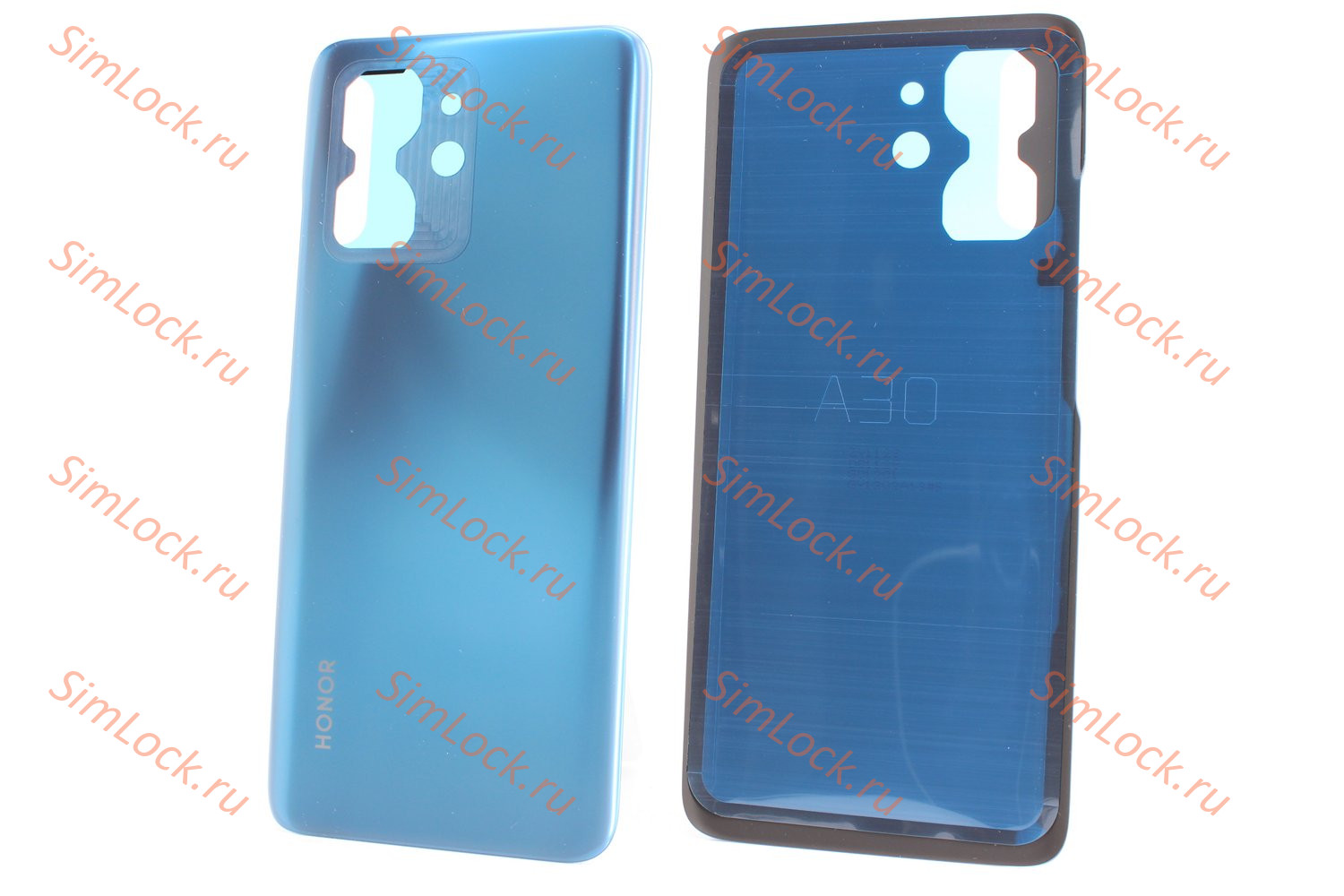 Задняя крышка Honor X7a (RKY-LX1), синий, К-1