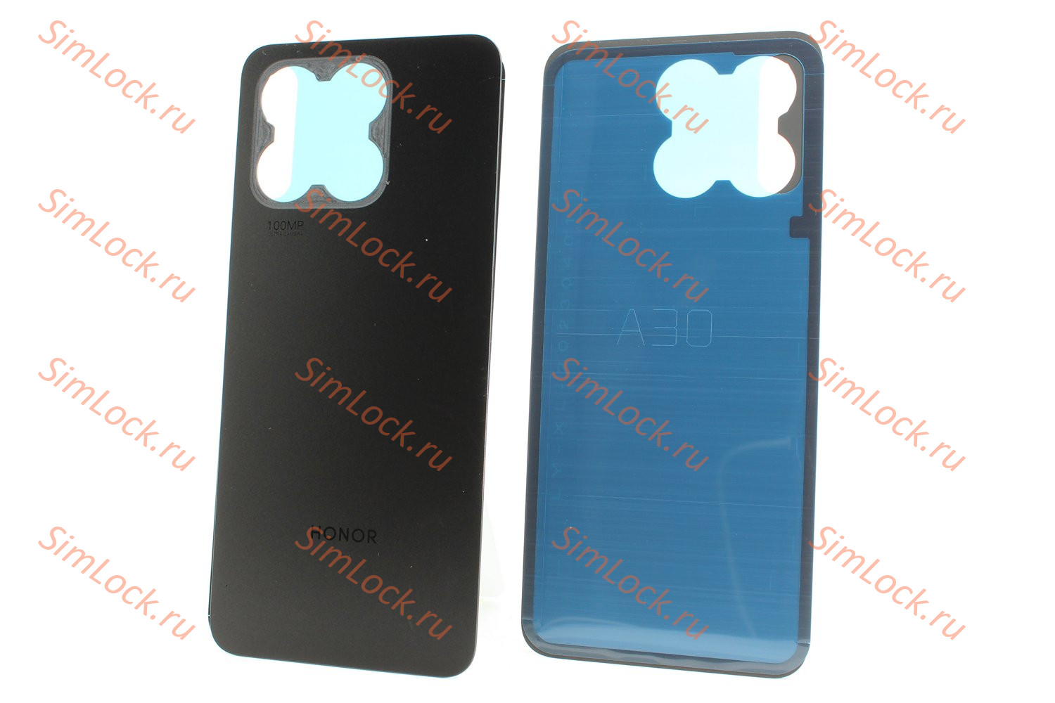 Задняя крышка Honor X8a (CRT-LX1), черный, К-1