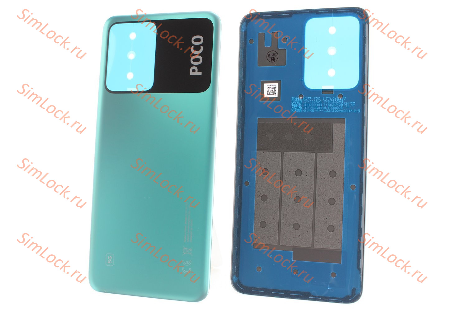 Задняя крышка Xiaomi Poco X5 5G (22111317PG), зеленый, К-1