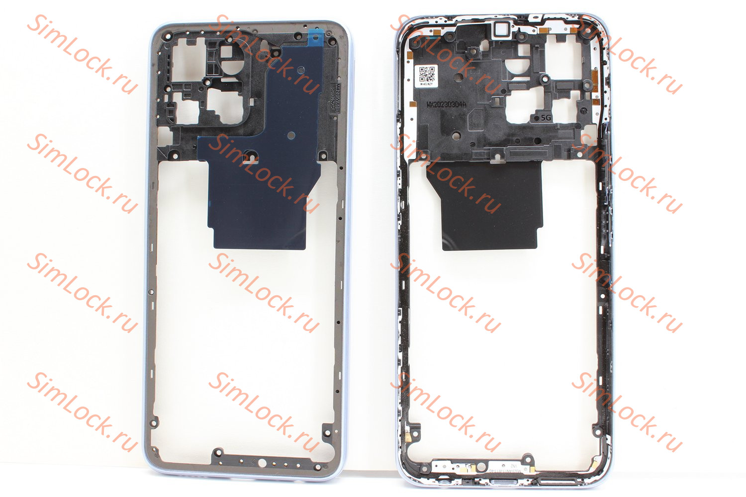 Средняя часть корпуса Honor X6 (VNE-LX1), серебро, К-1