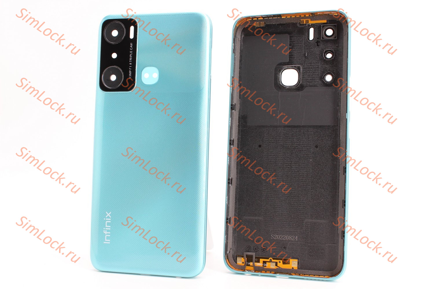 Задняя крышка Infinix Hot 20i (X665E), зеленый, К-2