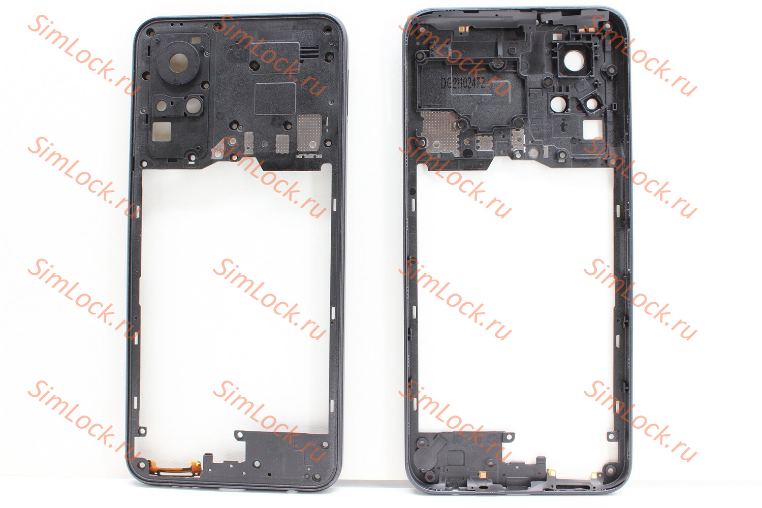 Средняя часть корпуса Infinix Note 11 (X663), Note 12 G88 (X663D), черный, К-2