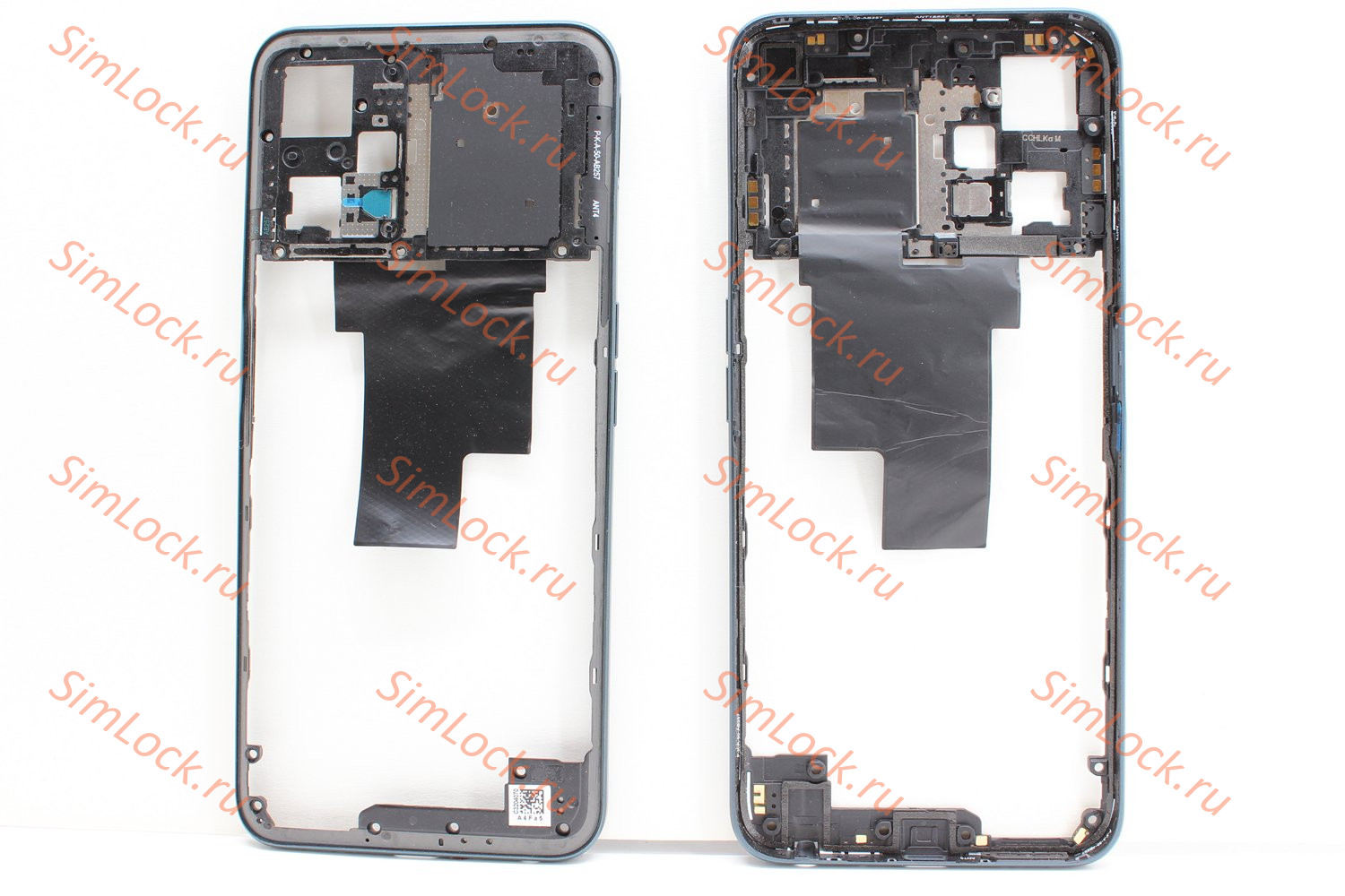 Средняя часть корпуса Realme 9 Pro (RMX3472), зеленый, К-1