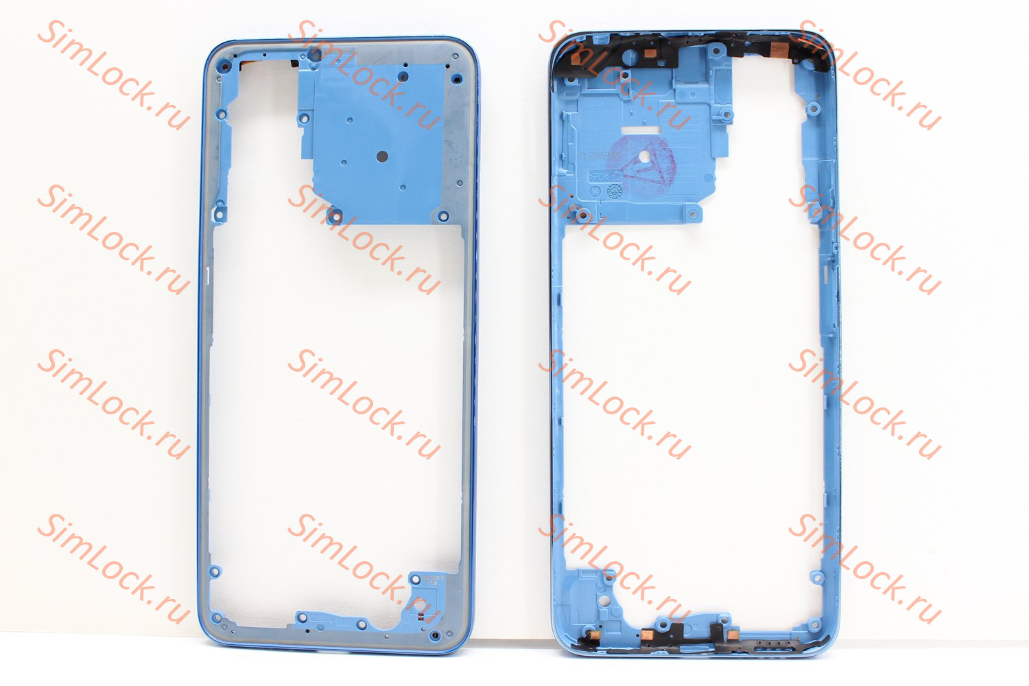 Средняя часть корпуса Xiaomi Redmi Note 11S (2201117SY), Note 11 (2201117TY), синий, К-2