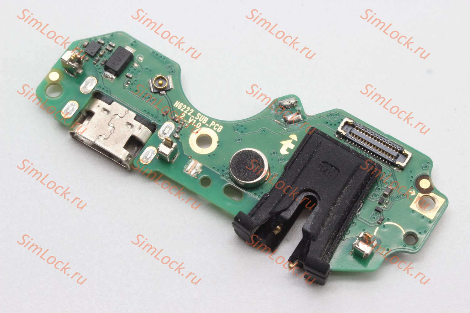 Нижняя плата (шлейф) Infinix Hot 12i (X665B),Hot 20i (X665C) с разъемом зарядки, К-1