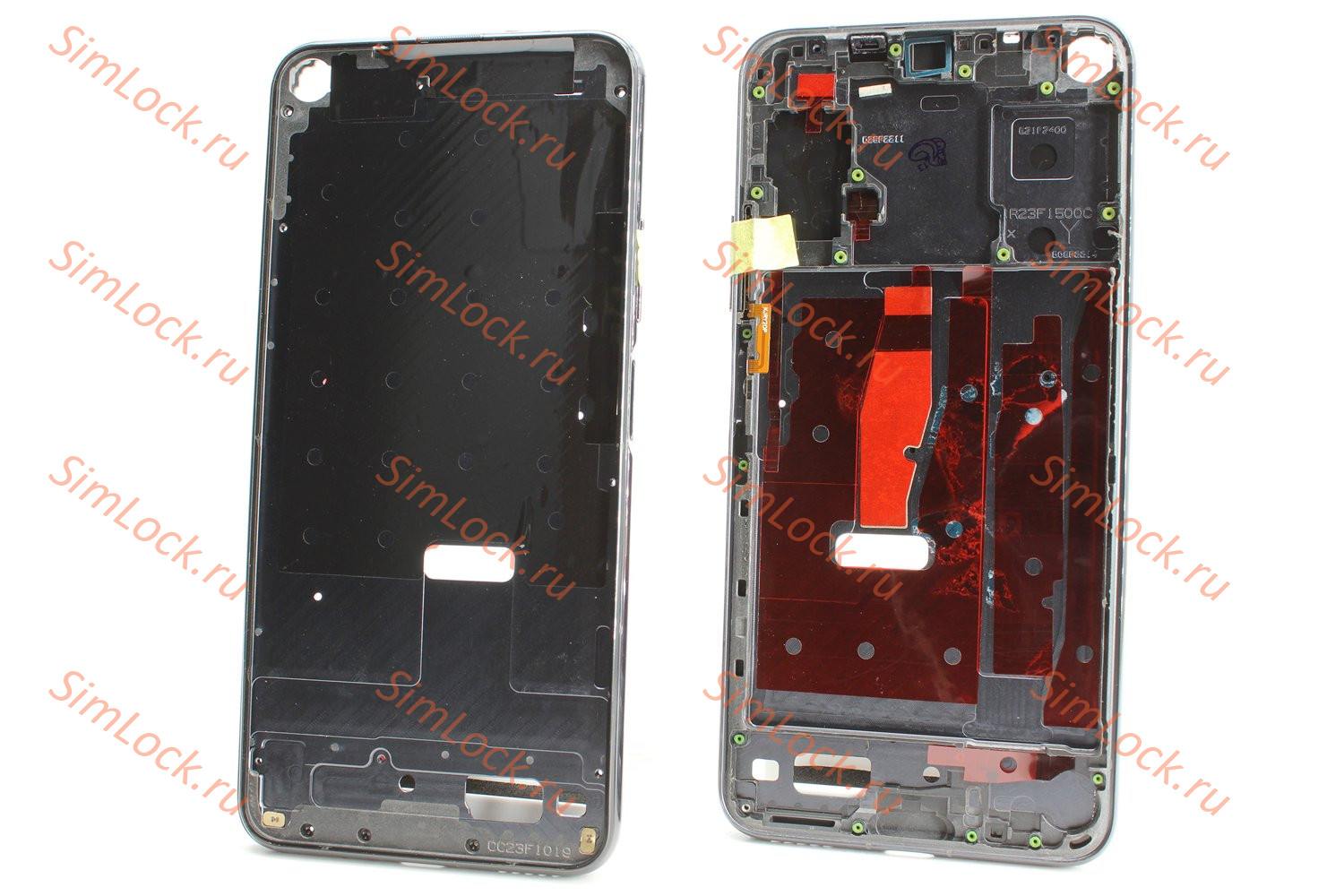 Рамка дисплея Honor 20 Pro (YAL-L41), фиолетовый (черный), К-1