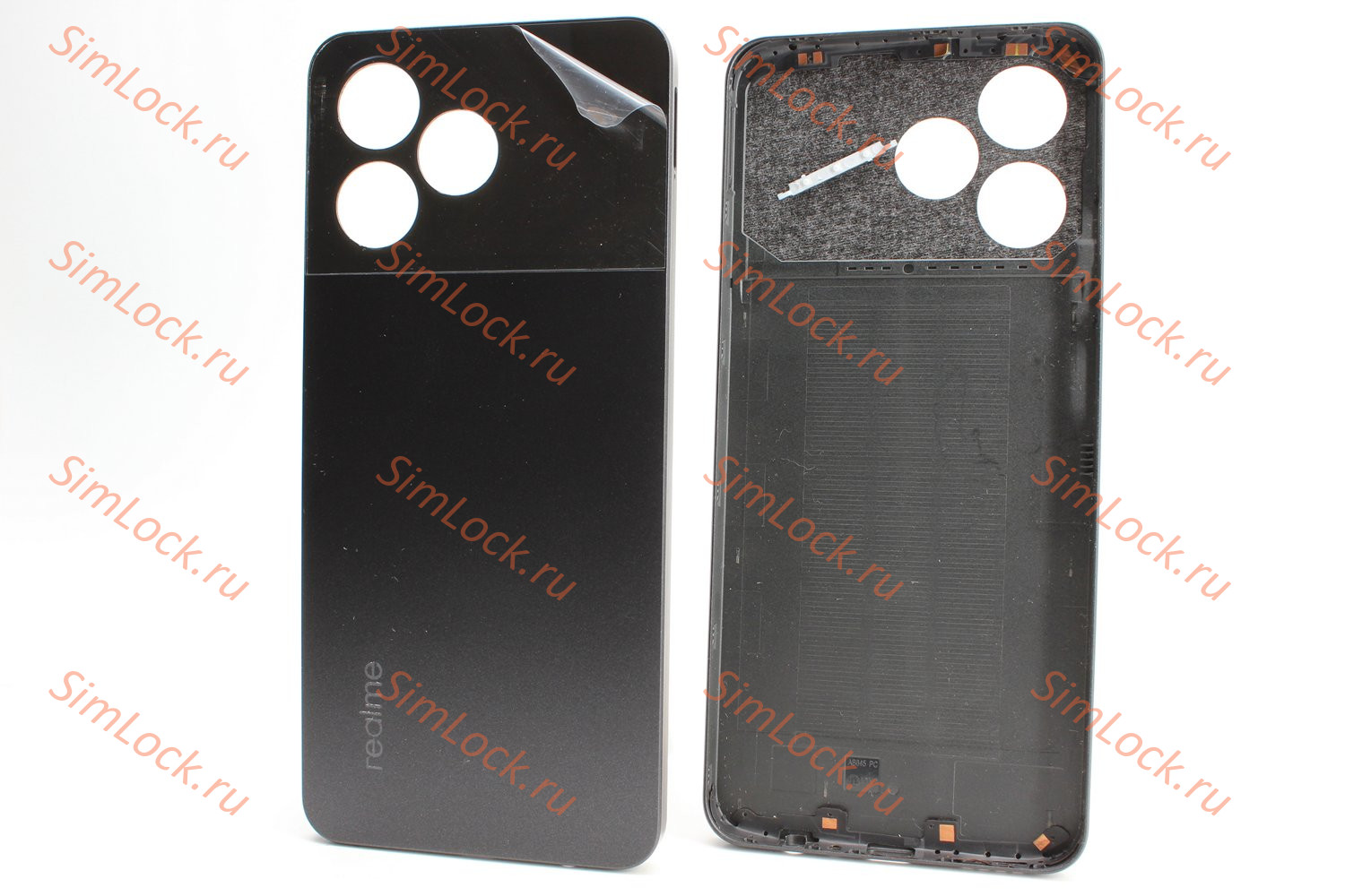 Задняя крышка Realme C53 (RMX3760), черный, К-2