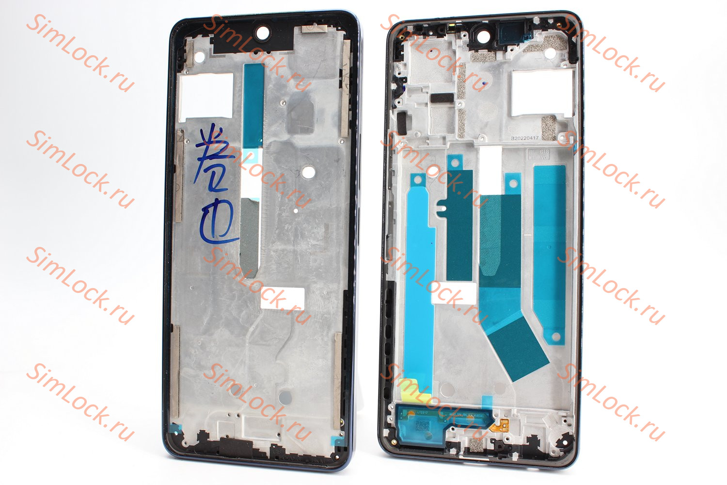 Рамка дисплея Tecno Camon 19 Pro (CI8n), черный, К-1