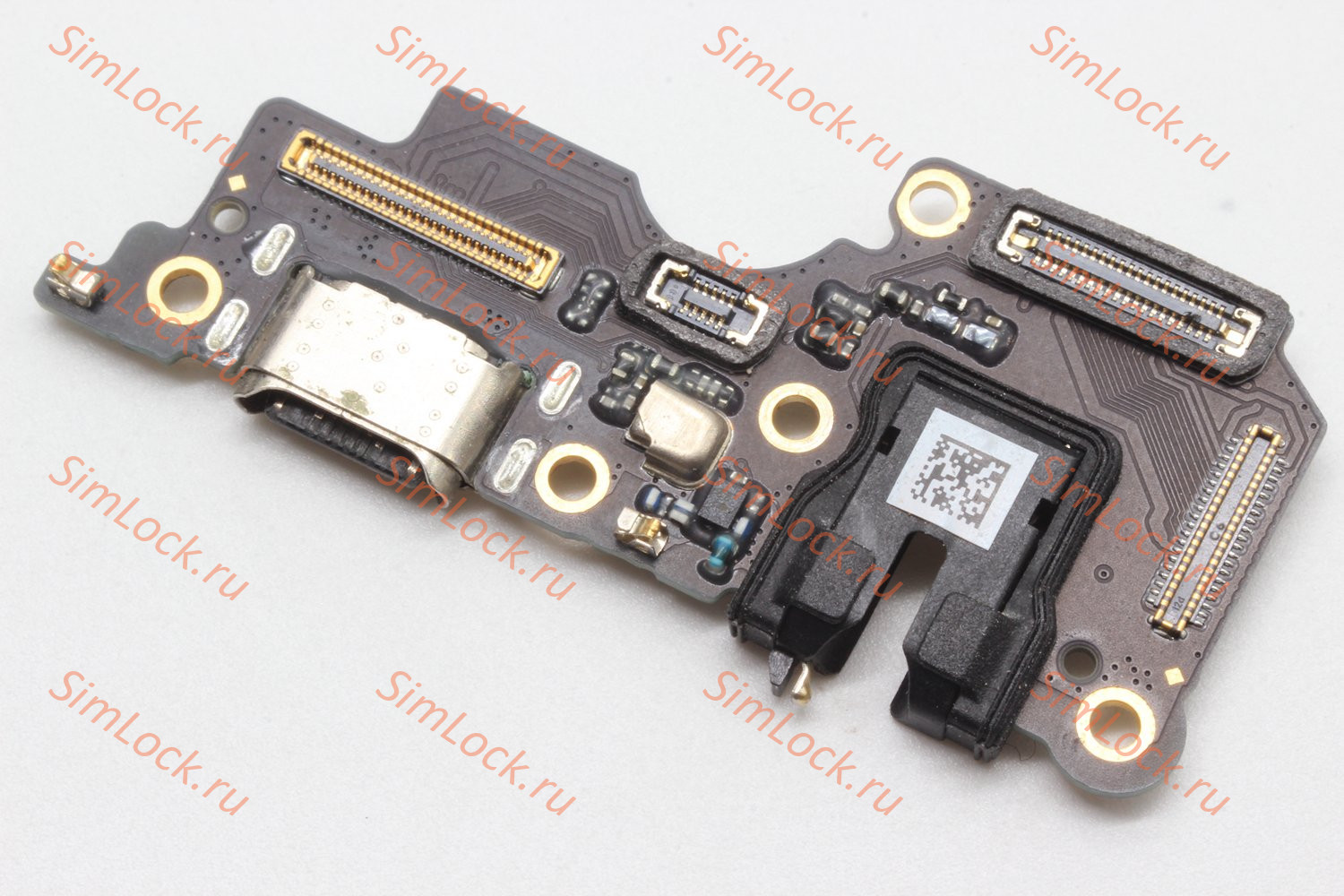 Нижняя плата (шлейф) Realme GT 5G (RMX2202) с разъемом зарядки, К-1