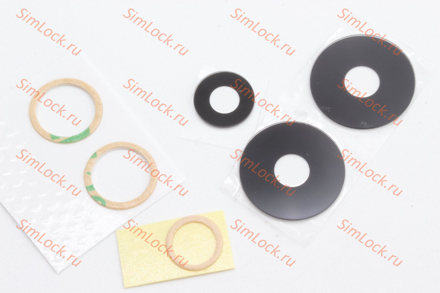 Стекло камеры Realme 9 Pro (RMX3472) 3 шт, черное